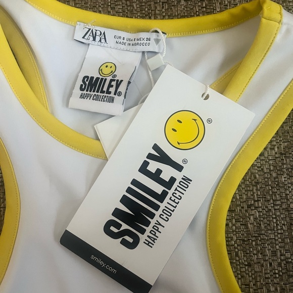 ❤️🆕Zara X Smiley Colorblock Bodycon Tank Dress❣️ - Picture 7 of 9